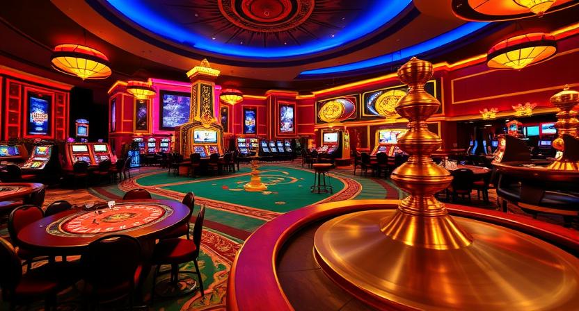 Player account and game selection on 7SWIN